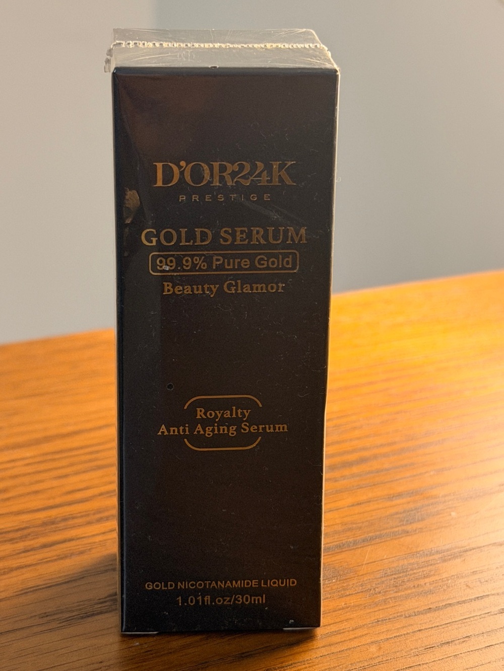 D'ORRAK Prestige Gold Serum - Black & Gold Anti-Aging Treatment